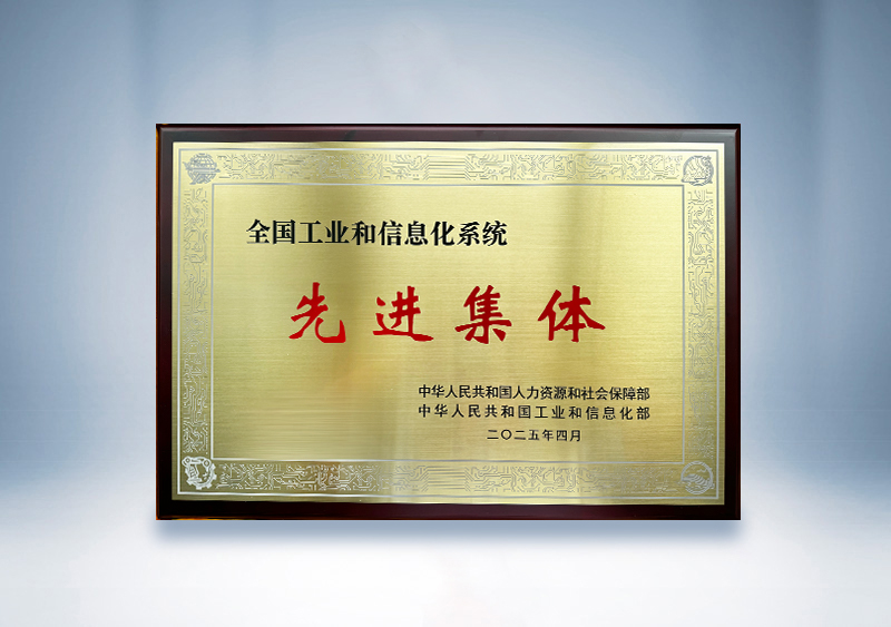 云顶国际官网客车：全国工业和信息化系统先进集体牌匾——国家人社部及工信部