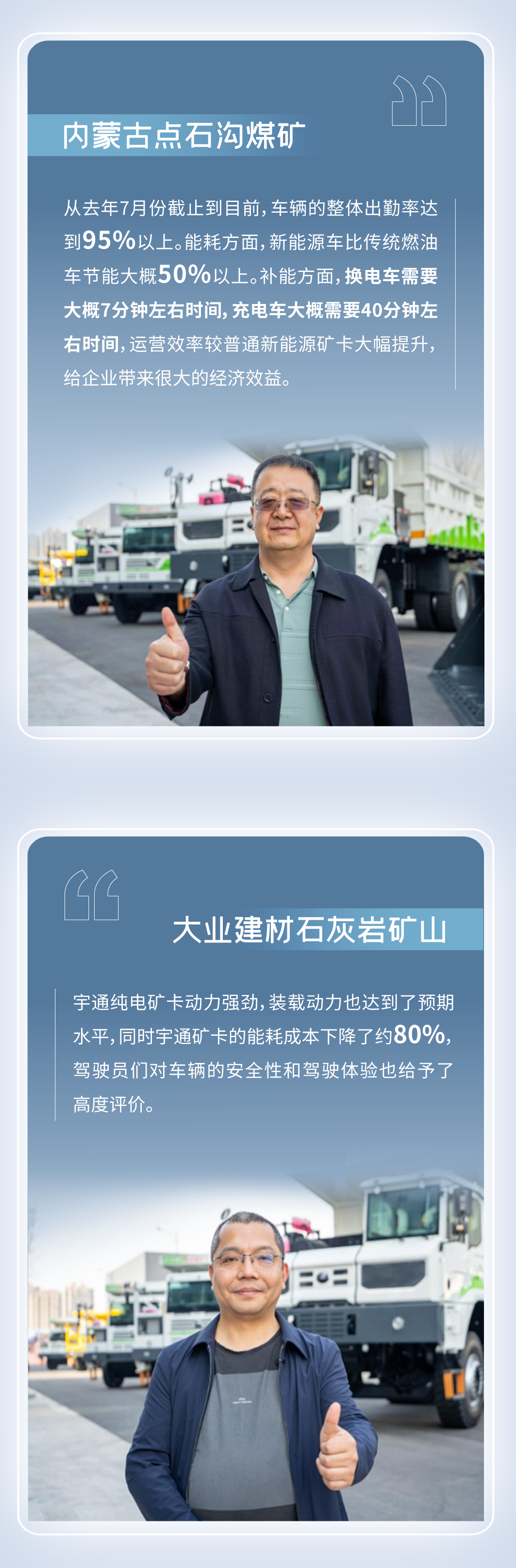 老友记|云顶国际官网新能源矿卡到底有多“省”？听听他们怎么说